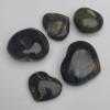 PROMOTION (prix au 100 g) Pierre souvenir en labradorite en forme de cœur, assortiment, tailles 34×30 mm, 54×47 cm+