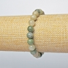 Bracelet séraphinite (pressé) – billes lisses, diamètre 8,5 mm, longueur 18 cm, élastique
