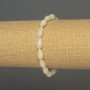 Bracelet en nacre « Grain », diamètre 12×6 mm ±, longueur 18 cm ±, élastique