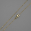 Chaîne Xuping plaqué or 18K, épaisseur 0,5 mm, longueur 56 cm