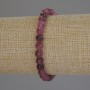 Bracelet en tourmaline — boules facettées, diamètre environ 6 mm, longueur 18 cm (élastique)