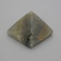 Pyramide souvenir pierre naturelle labradorite, longueur 30×30 mm, largeur 25 mm ±