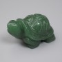 Statue souvenir tortue en jade néphrite 50×30×25 mm+