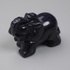 Statuette Éléphant en aventurine Nuit du Caire 55×35×26 mm+