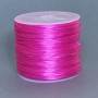 Élastique pour loisirs créatifs, bobine, couleur rose, longueur 30 m +