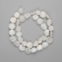 Perles adulaire facettées 9–13×9–13 mm ±, longueur environ 39 cm ±, sur fil