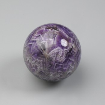 Boule décorative en pierre naturelle d'améthyste, diamètre de 45 à 60 mm ± tailles assorties (prix au 100 g) poids à partir de 150 g