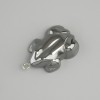 Pendentif hématite grenouille, diamètre 32×21 mm+