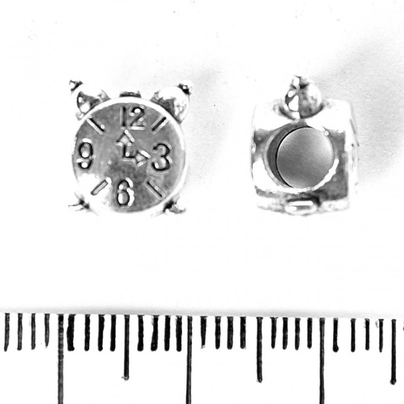 Perle Pandora «Montres» 9 × 11 mm, diamètre 5 mm, conditionnement 20 g ± 9 pièces