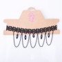 Choker pour le cou «Venise» aux formes ovales