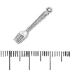 Pendentif «Fourchette» 24×5 mm, conditionnement 20 g ± 34 pièces