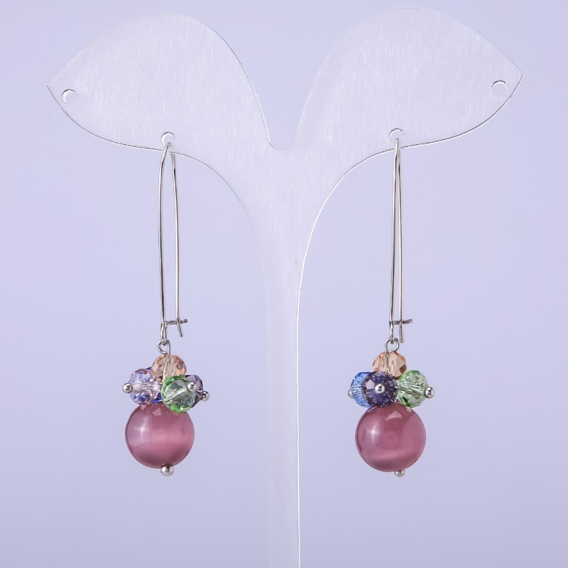 Boucles d'oreilles «Automne romantique»