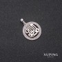 Pendentif Xuping 26×20×18 mm rhodié