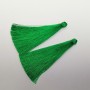 Élément pour loisirs créatifs — Brosse verte, longueur 7 cm, diamètre 7 mm, paire