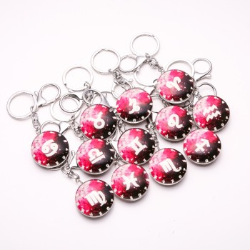 Porte-clés Zodiaque, ensemble de 12 pièces, prix par emballage, longueur 10 cm