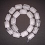 Préforme pour perles sur fil en cristal, diamètre 13 × 18 mm (±), longueur 42 cm