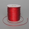 Fournitures — Cordon rouge ciré, diamètre 1,5 mm, bobine, longueur 150 m