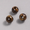 Perle Pandora œil de tigre 16×14 mm + -, diamètre du trou 5,5 mm +