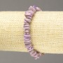 Bracelet élastique en phosphosidérite artificielle, grains 8×3 mm+