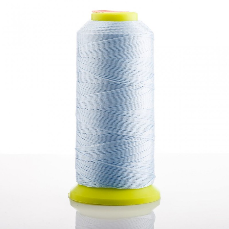 Fil de nylon sur bobine bleu clair, diamètre 0,6 mm, pour loisirs créatifs, 500 m