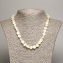 Collier d'onyx roulé, diamètre 5×8–10 mm, longueur 50 cm ±