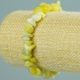 Bracelet en jadéite, pierre naturelle, perles de 7–10 × 3–5 mm (±), longueur 18 cm (élastique)