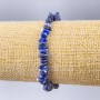 Bracelet en sodalite naturelle, éclats de pierre 8×4 mm, longueur 18 cm (élastique)