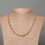 Collier en labradorite naturelle, grains de 4×2 mm, longueur 47 cm